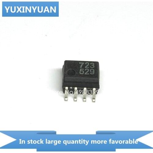 YUXINYUAN 10PCS HCPL-0723 HCPL 0723 SOP8 in stock