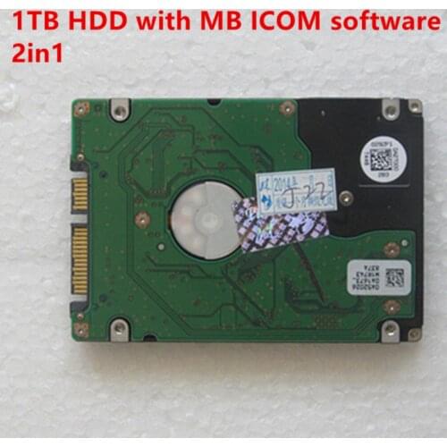 12/2020 latest version 1TB hdd hard disk with 2in1 software for bmw icom and for Benz Mb star c4 c5 fit in most laptops