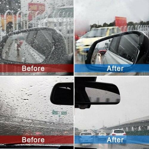 1pc Waterproof and rainproof spray Car Cleaning Rainproof Hydrophobic Coating Glass Waterproof Window Cleaner Anti Auto Nan F7Y8