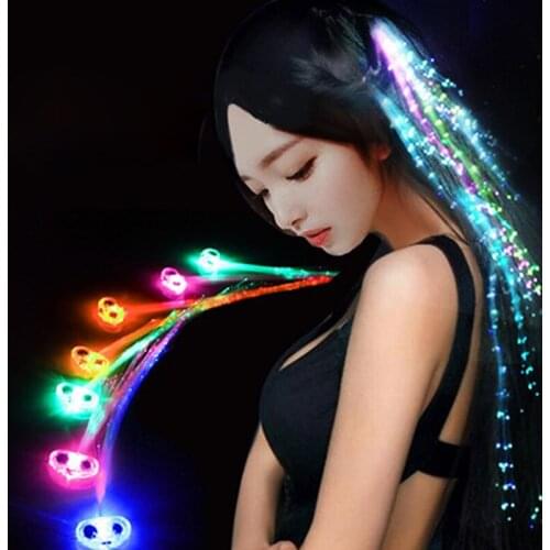 30PCS/lot LED Luminous Flash Flower Hair Clip Light up Butterfly Hair Clip Bar Party Halloween Christmas Decoration Supplies Toy