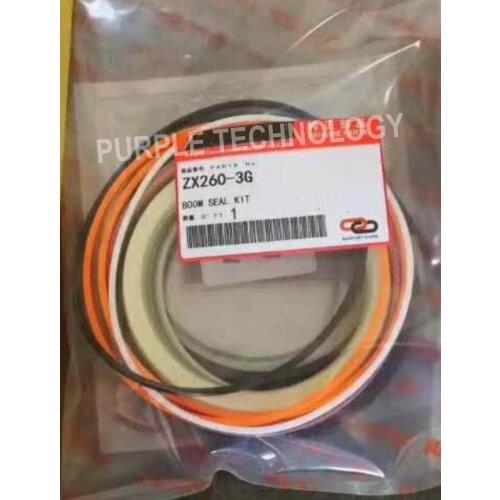 Free shipping excavator boom seal kit for ZX260-3G hitachi