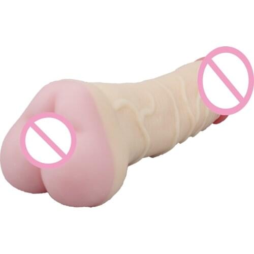 Big Dildo for Couples Phalluses for anal Dick Realistic Vagina for Men Penis Enlarger Sleeve Vagina Real Pussy Male Masturbator