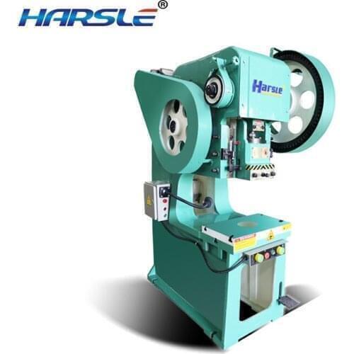 HARSLE J21S-125T Electric Adjustment Steel Plate Welding Punching Press Machine