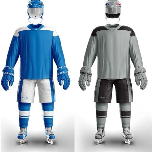 Cool Hockey 2 pieces home and away hockey jersey for practice H6100