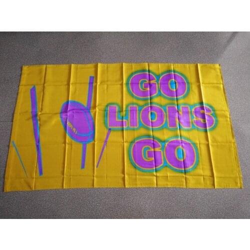 Yehoy Collection 90*150cm go lions flag for decoration