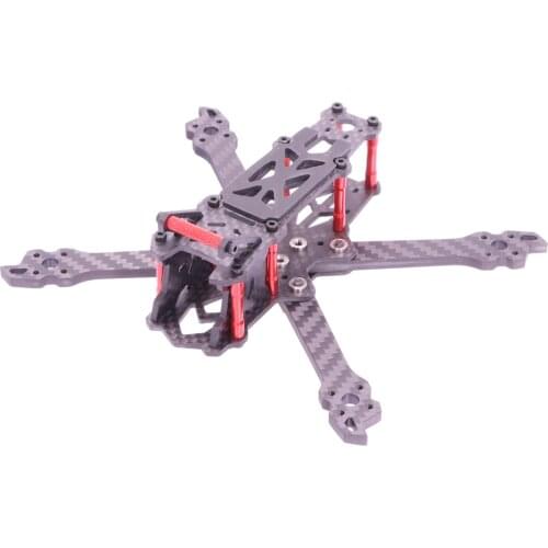 AlfaRC Fighter140 140mm 3mm/4mm Arm Frame Kit 3K Carbon Fiber for RC Drone FPV Racing Quadcopter Spare Part DIY Accessories