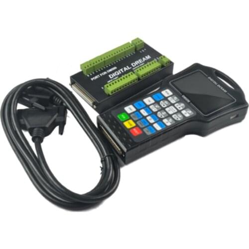 NC controller Handwheel 500Khz Motion G-code with driver DM500 4 Axis Replace DSP A11E Users Keys