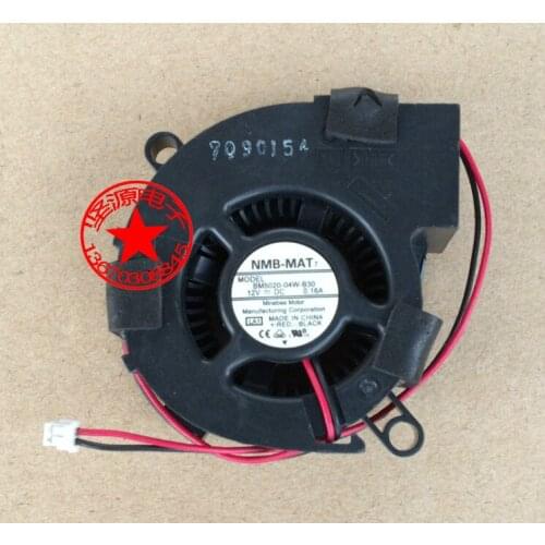 NMB-MAT BM5020-04W-B30 LA1 Server Cooling Fan DC 12V 0.16A 50x50x20mm 2-wire