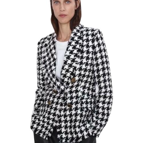 ODFVEBX Women's Tweed Blazers