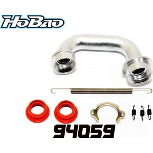 OFNA/HOBAO RACING 94059 EXHAUST MANIFOLD SET FOR 1/8 HYPER MT/MT PLUS MONSTER TRUCK