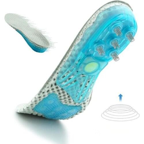 EVA Spring silicone sole insole flat feet orthotic insoles arch support orthopedic inserts Plantar Fasciitis,Feet Pain,foot care