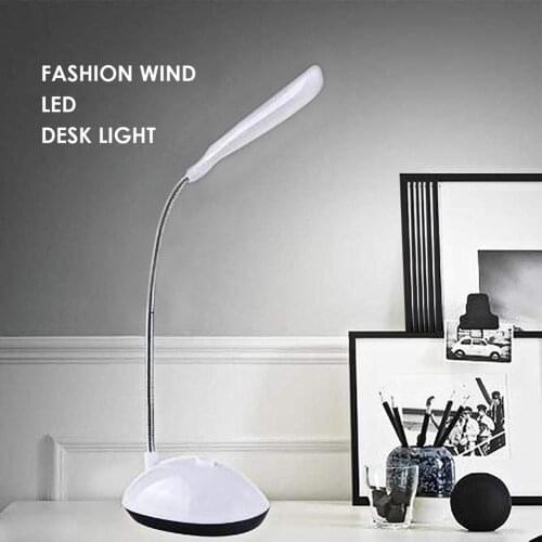 Adjustable Angle Mini Table Lamp Kids Reading Night Light Household Work Lights Bedroom No Visual Flash Reduce Eye Fatigue