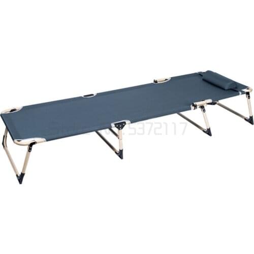 Folding bed single siesta bed multifunctional office recliner simple portable siesta home nursing bed