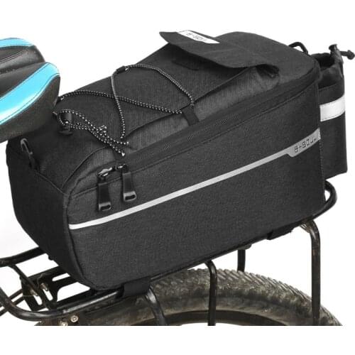 Bicycle Carrier Bag Bike Rack Pannier Trunk Basket Back Seat Shelf Pouch Cycling Luggage Shoulder Handbag Bike Rear Bag