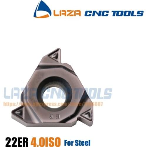 22ER 4.0ISO/22ER 5.0ISO/22IR 4.0ISO/22IR 5.0ISO *10pcs ISO Carbide Threading Inserts,Threaded blades,Threaded Holder Tips Steel