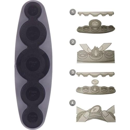 Universal Self Cover Button Making Press Tool For Button Sizes 11 15 19 23 29mm