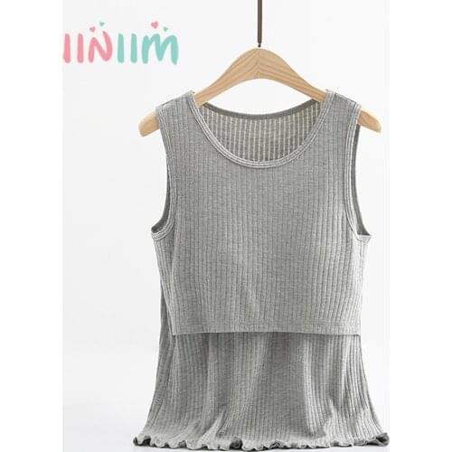 Women Maternity Breastfeeding Clothes Pregnancy Summer Nursing Sleeveless Tops Loose Cotton Tanks Pregnant Casual T-Shirt