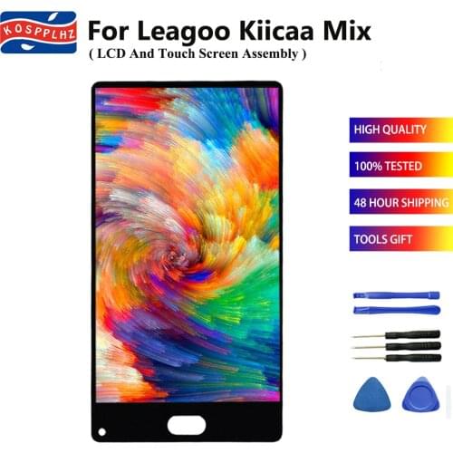 For Leagoo kiicaa mix LCD Display + Touch Screen Sensor Digitizer Assembly Replacement 5.5" Leagoo kiicaa mix Phone + Tools Tape