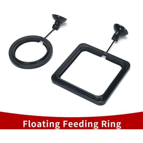 ZRDR New 1pcs Fish Food Ring Aquarium Fish Tank Small Type Tropical Fish Feeder Feeding Ring Aquarium Accessories