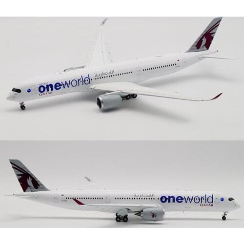 1:200 Scale Qatar Airways A350-900 Airlines Model with Base Alloy Aircraft For Collectible Souvenir Show Gift Toys