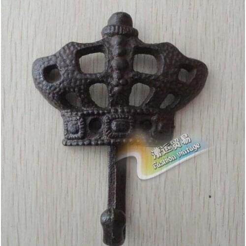 3pcs/lot Cast Iron Furniture Hardware Clothes Hook