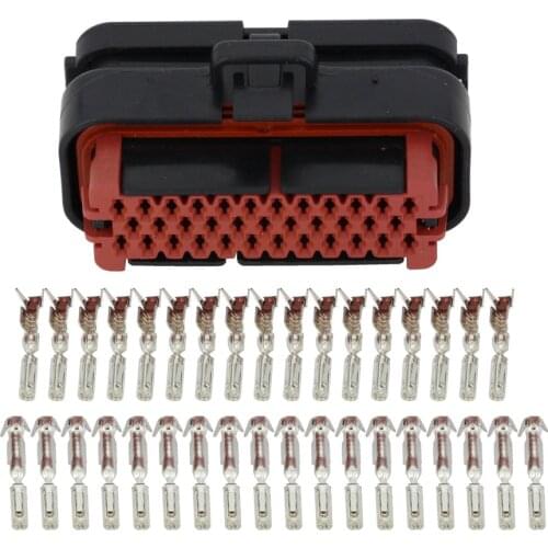 35 Pin automotive computer connector with high quality with terminal DJ7355-1.5-21 35P connector with terminal 776164-1