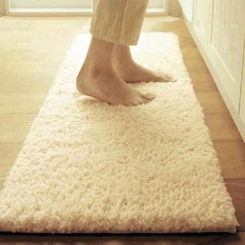40 Shaggy Carpets for Kitchen Runners Rugs Washable Super Water Absorption Furry Floor Mat Tapis De Cuisine