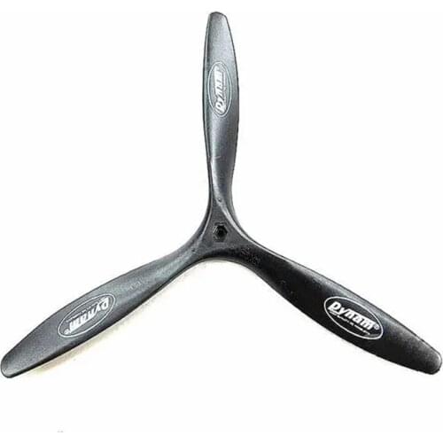 Dynam DYP-1016 9x6 9060 SR-22 3-Blade Propeller For SR22 Cessna182SKY Airplane