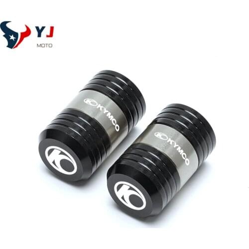 For KYMCO Xciting K-XCT 250 300 400 AK550 CT250 CT300 S400 DOWNTOWN 300i Motorcycle Wheel Tire Valve Air Stem Cap Airtight Cover