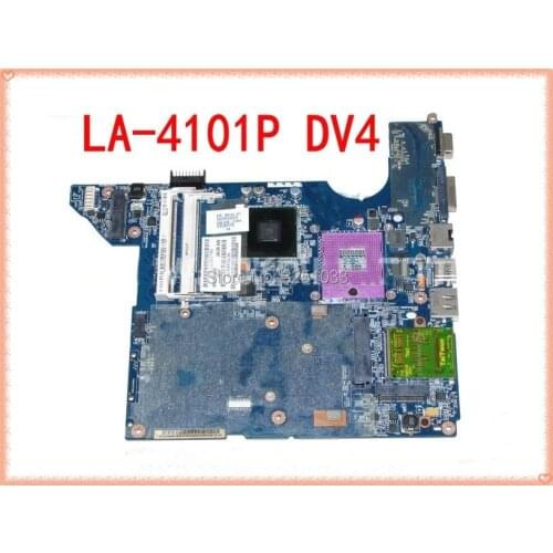 LA-4101P 486724-001 for hp pavilion DV4-1000 d4 1125nr laptop motherboard GM45 DDR2