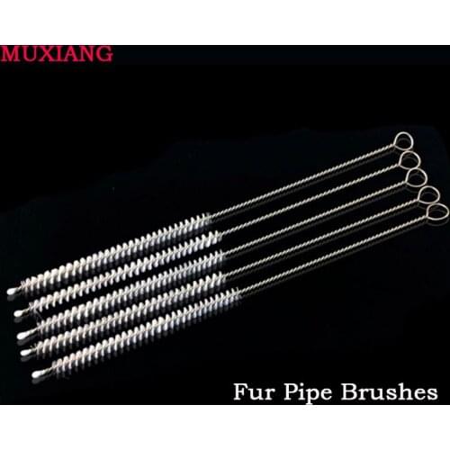 MUXIANG 50 Pcs Pipe Fittings Briar Wood Smoking Pipe Cleaner Tools Strong Cleaning Pipe Brushes for Water Pipe China fb0004