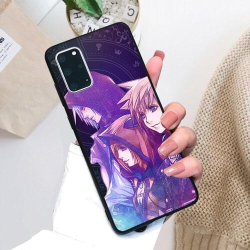 For Samsung Galaxy DESTATI Kingdom hearts Soft TPU Black Border Samsung Galaxy Case