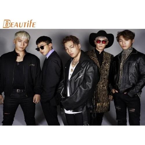 New Arrival Big Bang poster high quality Canvas Poster custom posters for kids more size 27x40 30x45 40x60 50x75 60x90