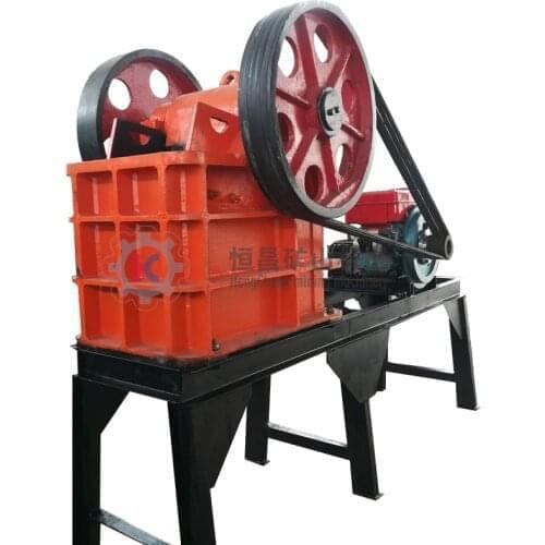 South Africa Portable PE250*400 Diesel Stone Crusher