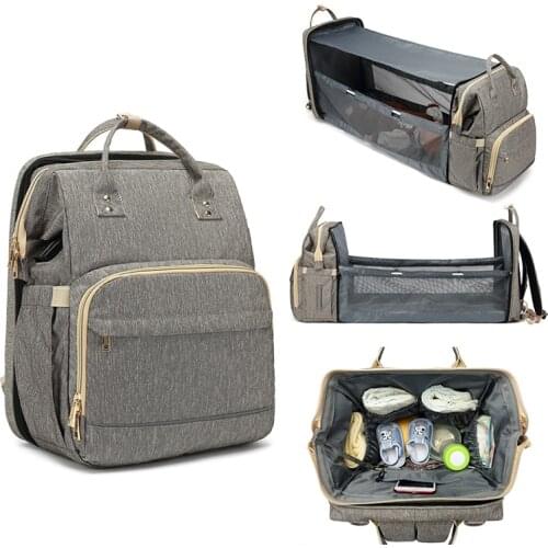 Portable Folding Mommy Bag Portable Shoulder Mommy Bag Baby Multifunctional Large Capacity Mother Baby Bag diaper organizer