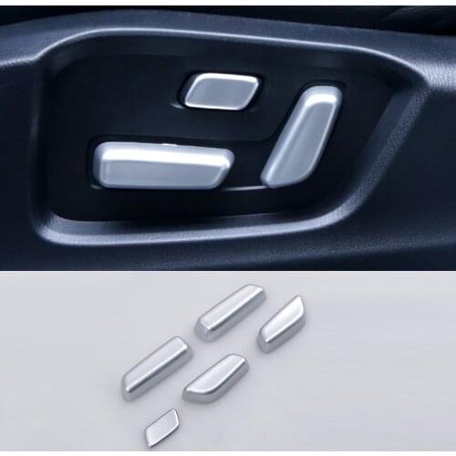 Car Seat Adjustment Switch Knob Button Control Covers Trims Interior Molding For MAZDA CX-5 CX5 CX 5 2017 2018 2019 Accessories