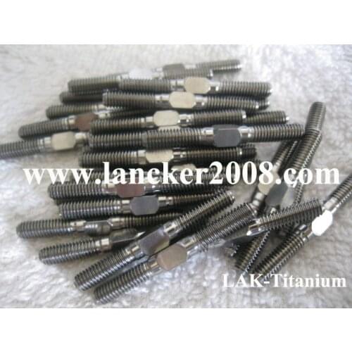 M4x25 30 36 45 50 Gr5 Titanium alloy steering thread rod/turnbukle serian