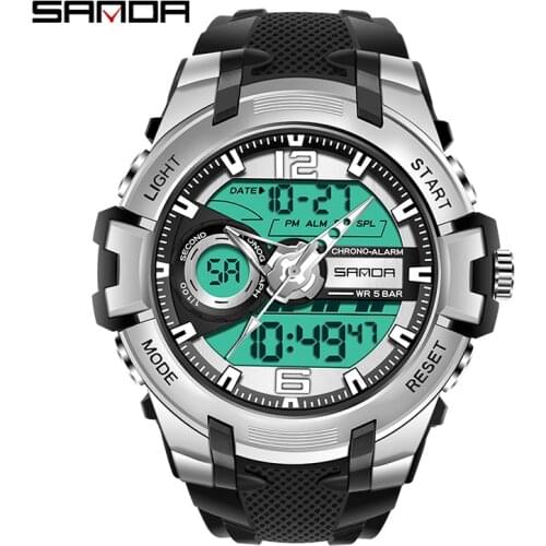 Часы с хронографом SANDA China At AliExpress