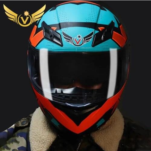 LED light Motorcycle Helmet Full Face Helmet Professional Motorbike Racing Helmet DOT Off Road Casco Motocross Smart Helmet