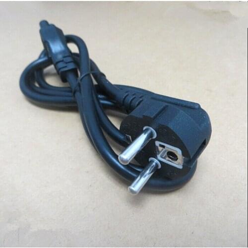 EU Plug Standard three pin hole Quality Laptop Power Cord Adapter Cord 10PCS