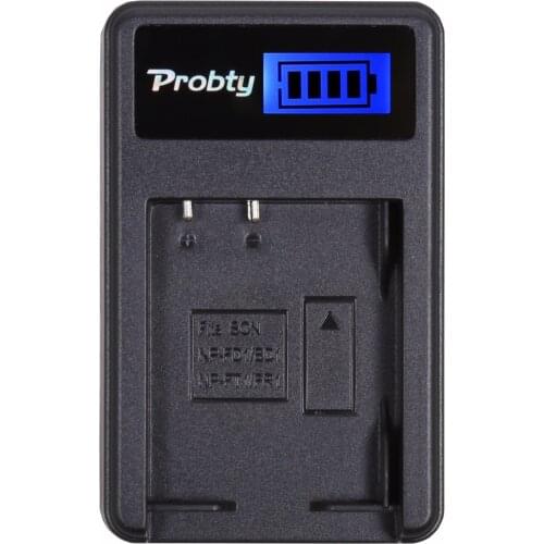 Probty NP-BD1 NP BD1 NPBD1 LCD USB Charger for Cyber-shot DSC-G3 DSC-T2 DSC-T70 DSC-T75 DSC-T77 DSC-T90 DSC-T200 DSC-T300 T500