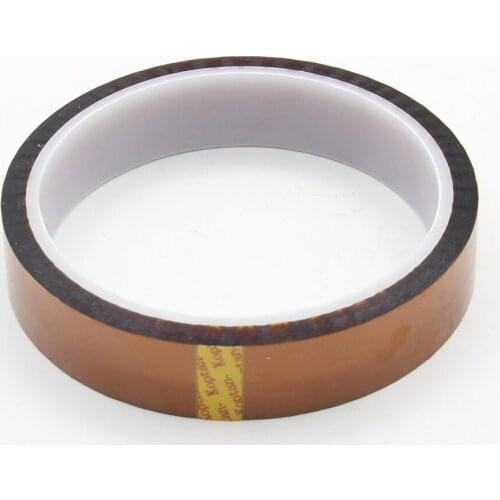 1PCS 15MM X33Meter Heat Resistant Polyimide Tape High Temperature Adhesive Insulation Tape
