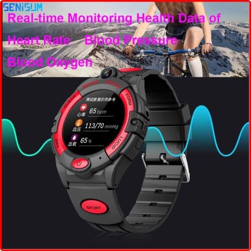 2021 4G Elderly Smart Watch Smartwatch Heart Rate GPS WIFI Positioning Track Watch Voice Chat SOS Video Call Alarm Clock Old Man