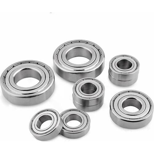 2pcs 8mm-9mm ID stainless steel small waterproof bearings high speed quiet roll bead bearing 12mm-28mm OD 3.5mm-9mm thick