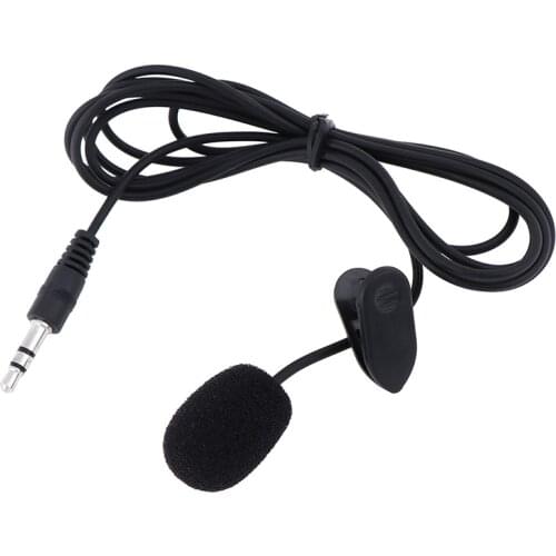 3.5mm Microphone Car Stereo GPS Bluetooth Enabled Audio DVD External Mic
