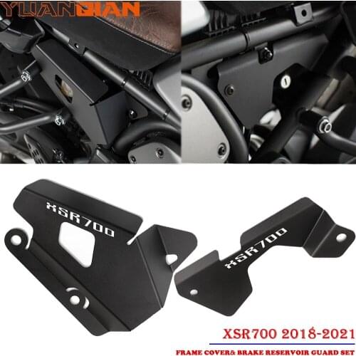XSR 700 Motorcycle Accessories Side Panel Frame Cover Brake Reservoir Guards Protector set FOR YAMAHA XSR700 2018-2021 2020 2019