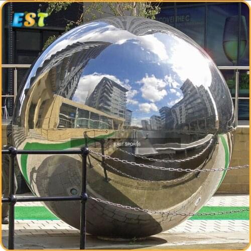 Free shipping 0.4m Party wedding Decoration giant Reflective Inflatable Mirror Balls For advertising