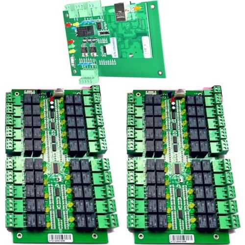 TCP/IP 40 Floors Biometric Fingerprint And RFID Elevator Access Control Board Lift Access Controller System