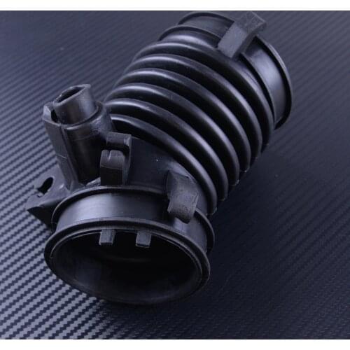 DWCX Rubber Car Air Flow Tube Air Intake Duct Hose Black 17225R1AA01 Fit For Honda Civic 2012 2013 2014 Acura ILX 2013 2014 2015