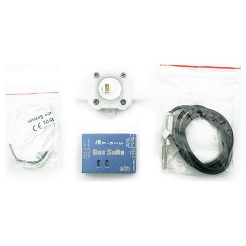 Frsky gas suite with flowmeter temperature sensors to improve the accuracy value